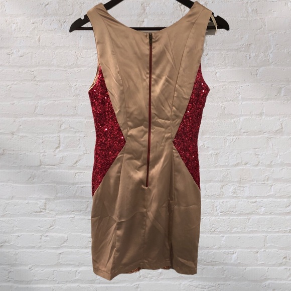 🍁Fall Sale🍁NWT Marineblu Satin and Sparkle Dress - Picture 4 of 4